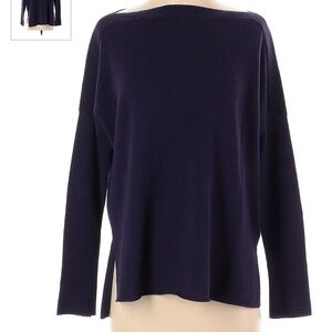 Vince Navy Cashmere Sweater